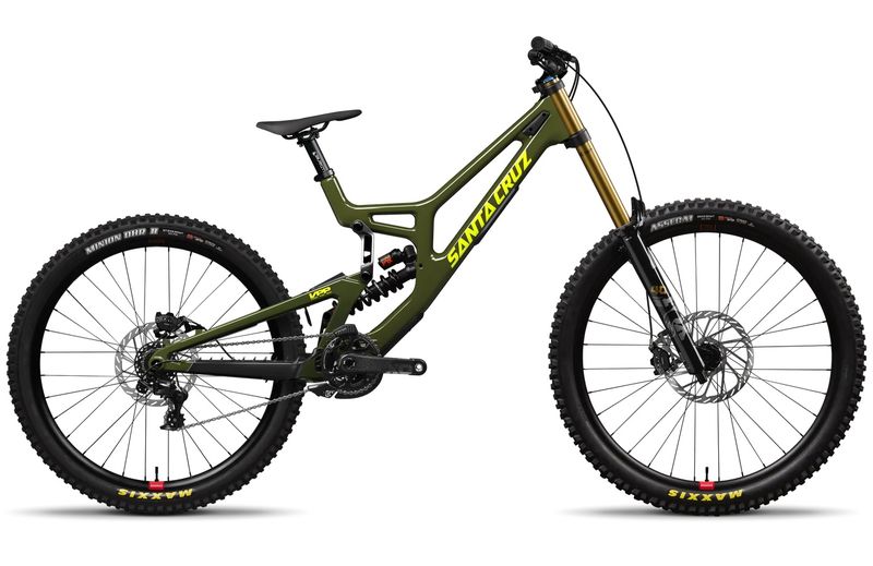Santa Cruz V10 8 CC DH X01 2025 Gloss Black Sparkle